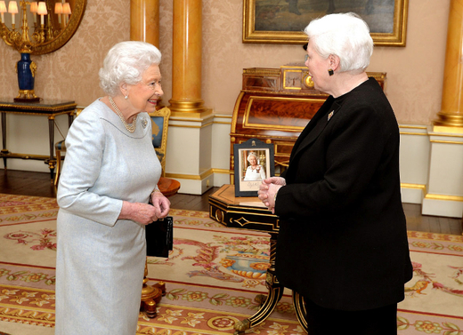 The Lieutenant Governor has an audience with Her Majesty The Queen at Buckingham Palace in 2015