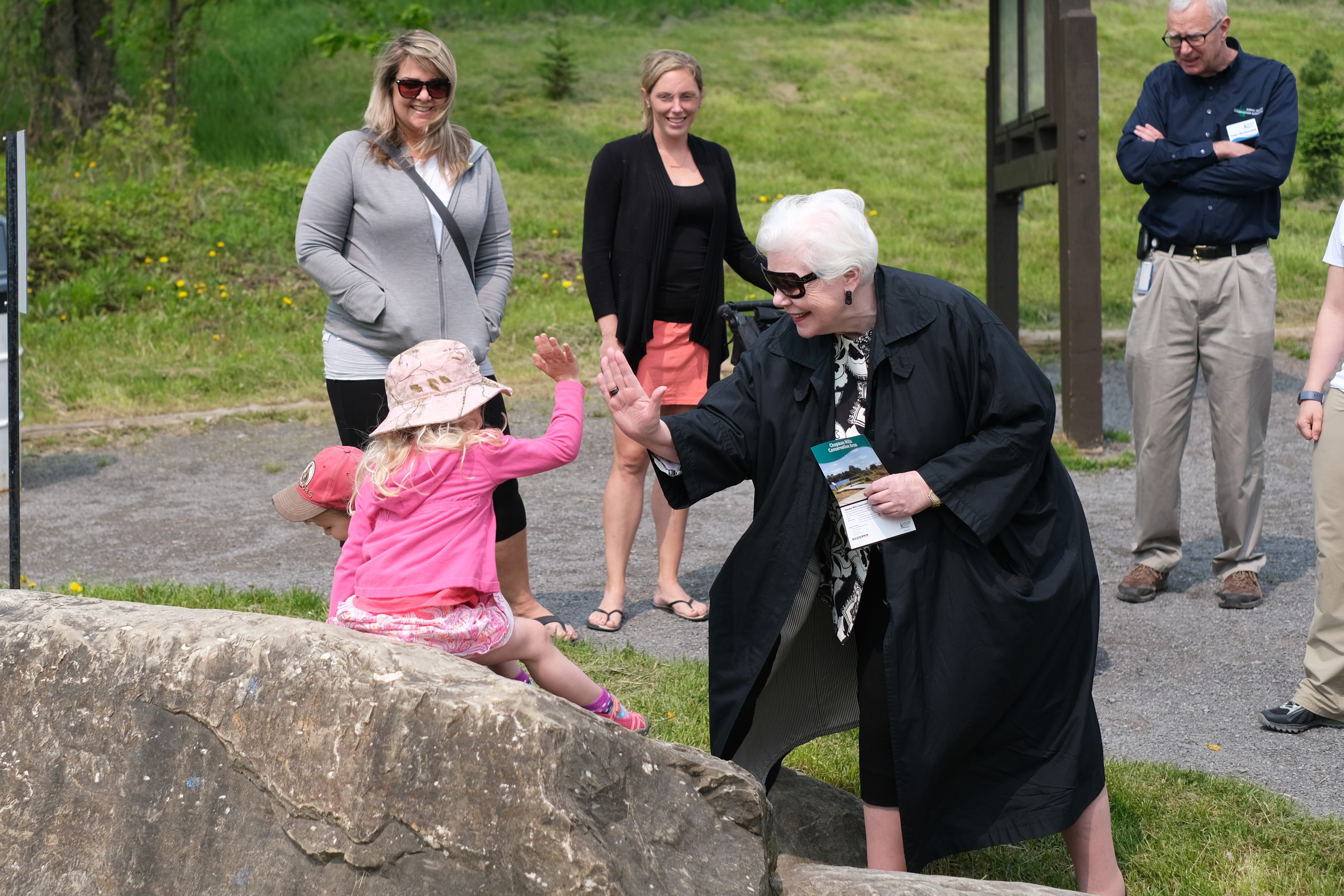 The Lieutenant Governor visits Chapman Mills Conservation Area