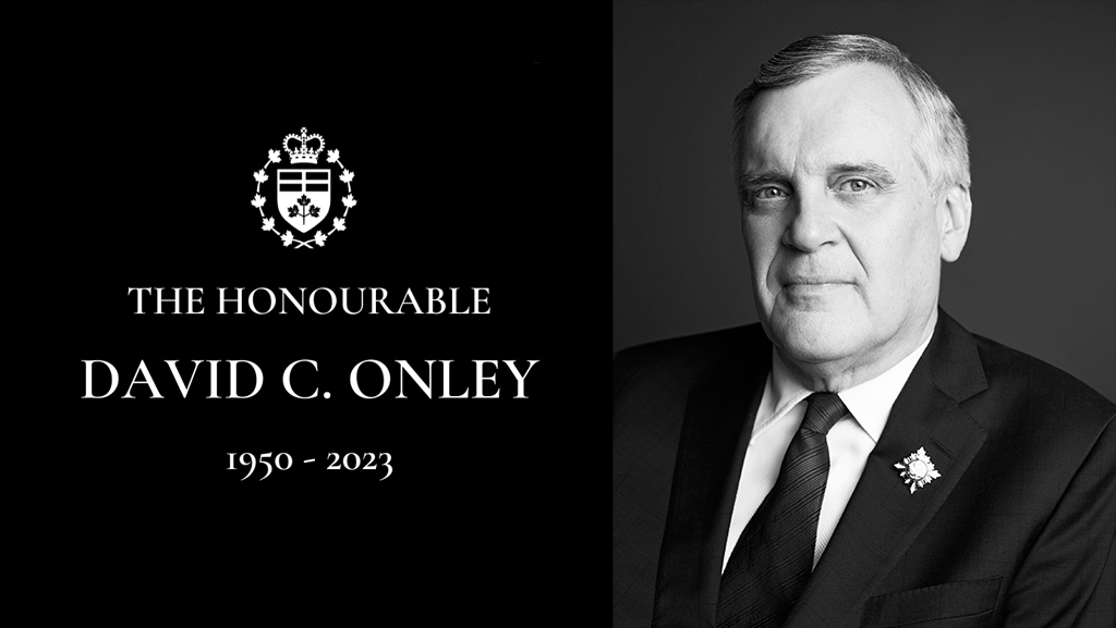 An image of the Honourable David C. Onley